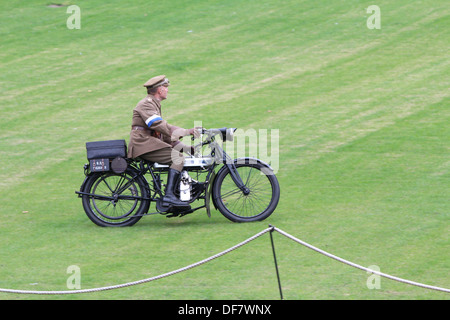 La Grande Guerre Reconstitution faite à la Tour de Londres, Londres UK Banque D'Images