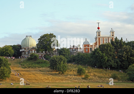 Observatoire Royal de Greenwich Park, London, England, UK Banque D'Images