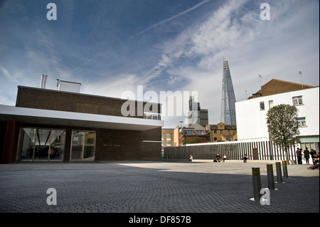 Le white Cube Gallery de Bermondsey, London, UK Banque D'Images