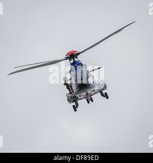 Hélicoptère de recherche et sauvetage- TF-FRV-Super Puma, garde-côtes islandais, Reykjavik, Islande Banque D'Images