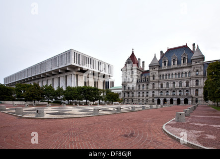 Immeuble de bureaux législatifs, les bureaux de l'Assemblée législative de l'État de New York Banque D'Images