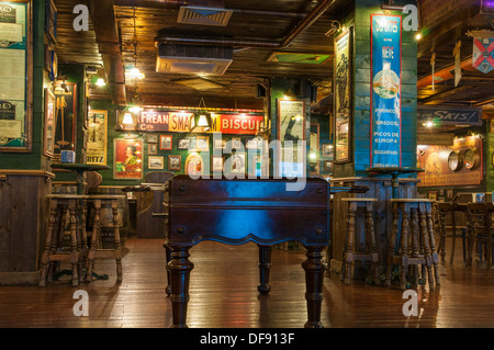 Vintage bar pour arrêter et prendre un verre Banque D'Images