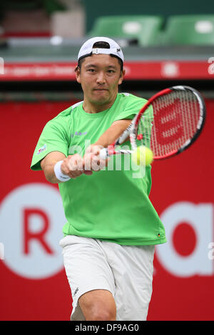 Tokyo, Japon. 06Th Oct, 2013. Tatsuma Ito (JPN), 1er octobre 2013 - Tennis : Rakuten Japan Open Tennis Championships 2013 masculin à Ariake Coliseum, Tokyo, Japon. (Photo de YUTAKA/AFLO SPORT) Credit : AFLO Co.,Ltd/Alamy Live News Banque D'Images