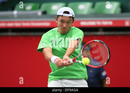 Tokyo, Japon. 06Th Oct, 2013. Tatsuma Ito (JPN), 1er octobre 2013 - Tennis : Rakuten Japan Open Tennis Championships 2013 masculin à Ariake Coliseum, Tokyo, Japon. (Photo de YUTAKA/AFLO SPORT) Credit : AFLO Co.,Ltd/Alamy Live News Banque D'Images