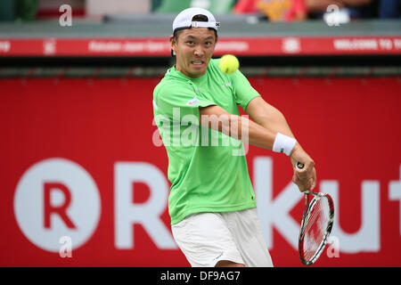 Tokyo, Japon. 06Th Oct, 2013. Tatsuma Ito (JPN), 1er octobre 2013 - Tennis : Rakuten Japan Open Tennis Championships 2013 masculin à Ariake Coliseum, Tokyo, Japon. (Photo de YUTAKA/AFLO SPORT) Credit : AFLO Co.,Ltd/Alamy Live News Banque D'Images