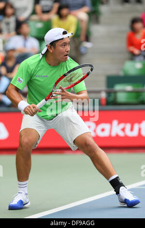 Tokyo, Japon. 06Th Oct, 2013. Tatsuma Ito (JPN), 1er octobre 2013 - Tennis : Rakuten Japan Open Tennis Championships 2013 masculin à Ariake Coliseum, Tokyo, Japon. (Photo de YUTAKA/AFLO SPORT) Credit : AFLO Co.,Ltd/Alamy Live News Banque D'Images