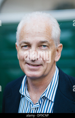 David Gower au Henley Literary Festival 2013 Banque D'Images