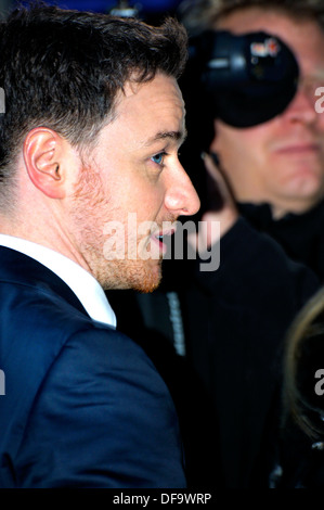 James McAvoy Film à la première de 'crasse', Londres, 30 septembre 2013. Banque D'Images