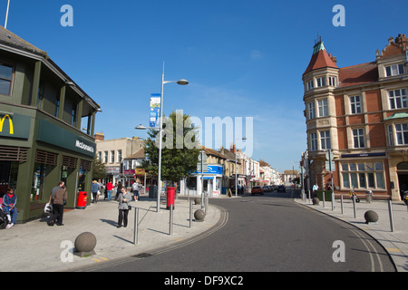 Pier Avenue, Clacton-On-Sea, Essex Banque D'Images