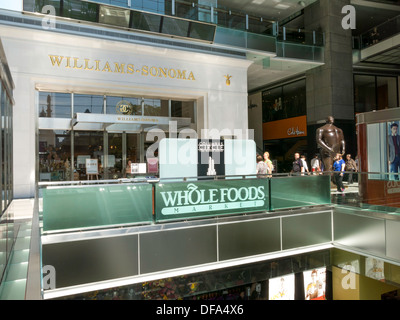 Time Warner Center de Columbus Circle, NEW YORK Banque D'Images