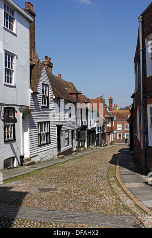 WEST STREET. RYE East Sussex. UK. Banque D'Images