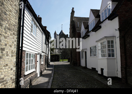 WEST STREET. RYE East Sussex. UK. Banque D'Images