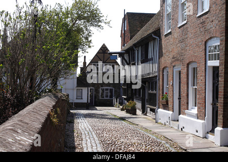 Place de l'église. Le SEIGLE. EAST SUSSEX. UK Banque D'Images