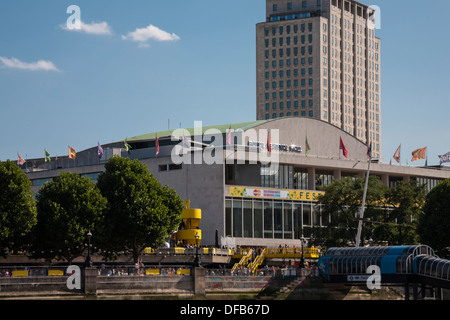 Royal Festival Hall, Southbank, Londres, UK, FR Banque D'Images