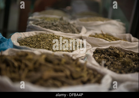 Le marché aux épices, Deira, Dubaï. Banque D'Images