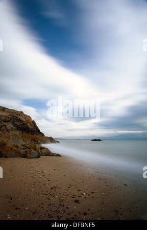 L'île Llanddwyn ou Ynys Llanddwyn sur l'île d'Anglesey, au Pays de Galles, Royaume-Uni Banque D'Images