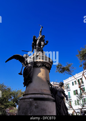 Monument de Vara de Rey à Ibiza, Iles Baléares, Espagne Banque D'Images