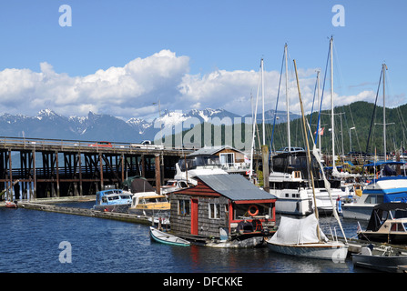 Gibson's Landing, Horseshoe Bay, Sunshine Coast, British Columbia, Canada Banque D'Images