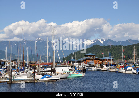 Gibson's Landing, Horseshoe Bay, Sunshine Coast, British Columbia, Canada Banque D'Images