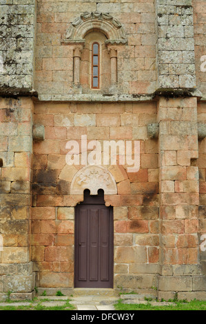 L'église romane de San Pedro da Mezquita, UN Merca, Ourense, Galice, Espagne. Banque D'Images