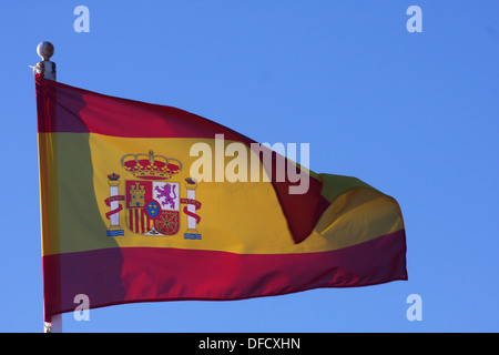 Drapeau espagnol espagne Banque D'Images