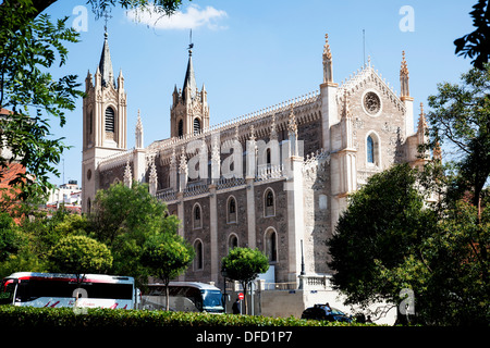 San Jerónimo el Real (St. Jerome église royale) Madrid Banque D'Images