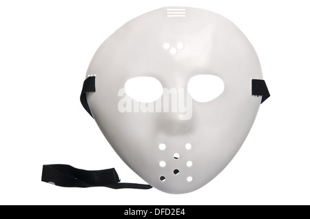 Scary Halloween Masque de hockey Banque D'Images
