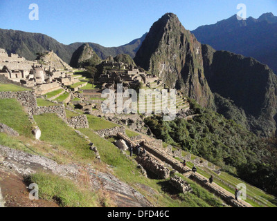 Le Machu Picchu, Cuzco, Pérou Banque D'Images