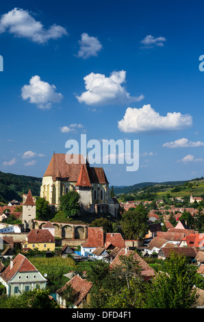 Biertan est l'un des plus importants villages Saxons avec églises fortifiées de Transylvanie. Roumanie Banque D'Images