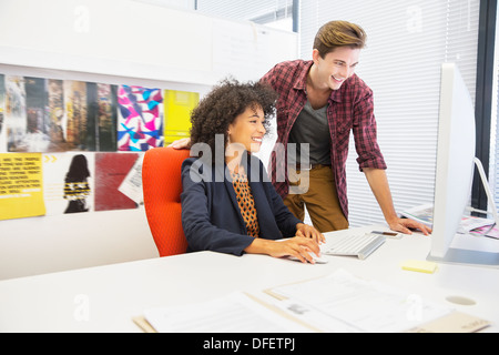 Business people in office Banque D'Images