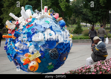 Globes dans Boston Common Banque D'Images