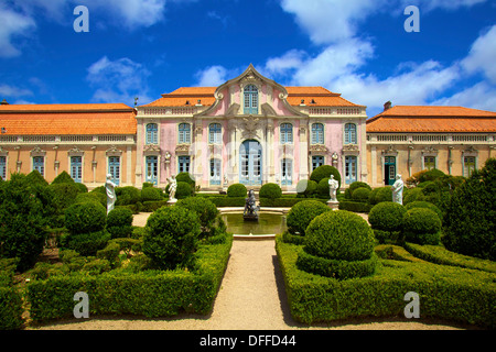 Aile de bal, Palais de Queluz, Lisbonne, Portugal, la Péninsule Ibérique, au sud ouest de l'Europe Banque D'Images