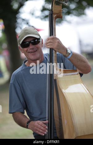 Action de la Didmarton Bluegrass Festival 2013 Banque D'Images