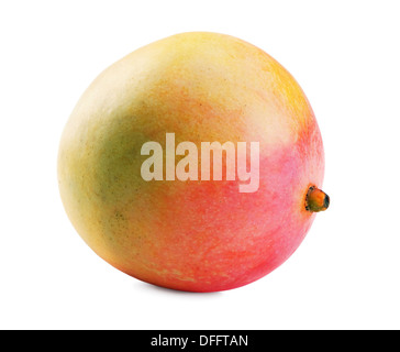 Les mangues isolé sur fond blanc Banque D'Images