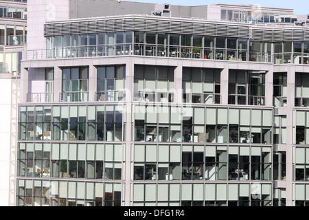 Appartement moderne immeuble de bureaux à Dublin Banque D'Images