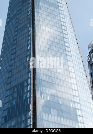 Le Shard, un gratte-ciel emblématique de 87 étages, près de London Bridge, Londres, Royaume-Uni, à 306m (1 004 ft) le plus haut édifice de l'Union européenne. Banque D'Images