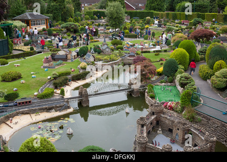 Bekonscot model village Beaconsfield, Buckinghamshire, UK Crédit photo : David Levenson /Alamy Banque D'Images