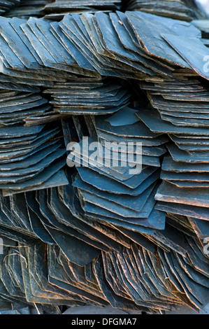 Carreaux en ardoise Crédit : David Levenson/Alamy Banque D'Images