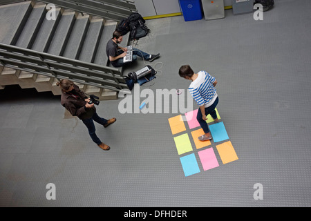 List Visual Arts Center du MIT Banque D'Images