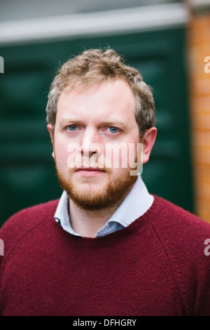 Miles Jupp est un humoriste et acteur français Banque D'Images