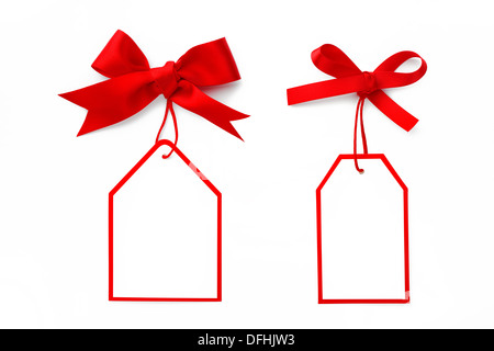 Arcs avec tags Banque D'Images