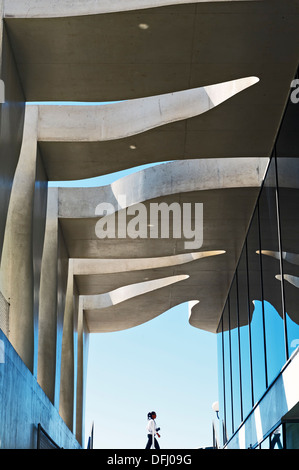 Europe, France, Alpes-Maritimes, Menton. Musée Jean Cocteau construit en 2008 par l'architecte Rudy Ricciotti. Banque D'Images