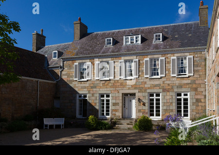 Durrell Wildlife Conservation Trust Les Augres Manoir Les Augres Manor La profonde Rue, Jersey, Channel Islands JE3 5BP Banque D'Images