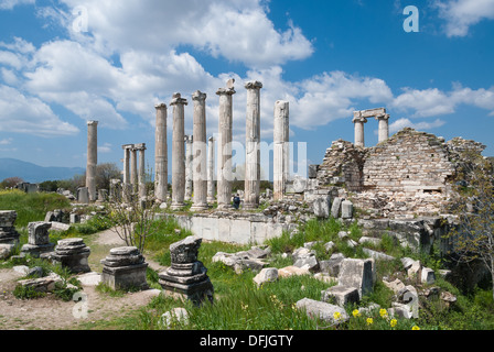 Le Temple d'Aphrodite dans l'ancienne ville grecque de Turquie, Geyre Afrodisias dans Banque D'Images