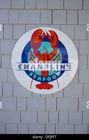 Champlin's seafood restaurant Banque D'Images