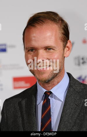 Cologne, Allemagne. 08Th Oct, 2013. L'écrivain suisse Christian Kracht arrive pour la remise des prix du festival du film et de la télévision Conférence de Cologne à Cologne, Allemagne, 04 octobre 2013. Photo : Horst Galuschka/dpa/Alamy Live News Banque D'Images