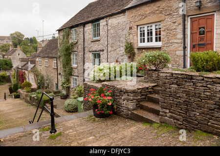 Étapes de coupe à Tetbury, Cotswolds, Gloucestershire, Angleterre, Royaume-Uni Banque D'Images