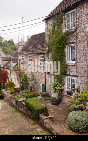 Étapes de coupe à Tetbury, Cotswolds, Gloucestershire, Angleterre, Royaume-Uni Banque D'Images