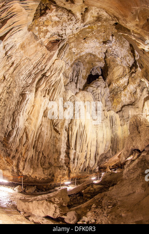 Grotte de l'Guixas Guixas - Cueva de las -, l'AISA, Huesca, Espagne Banque D'Images