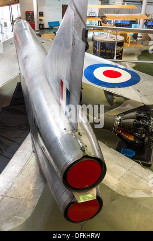 English Electric P1un avion prototype à l'air et de l'espace de galerie à Musée des sciences et de l'industrie (MOSI), Manchester UK Banque D'Images